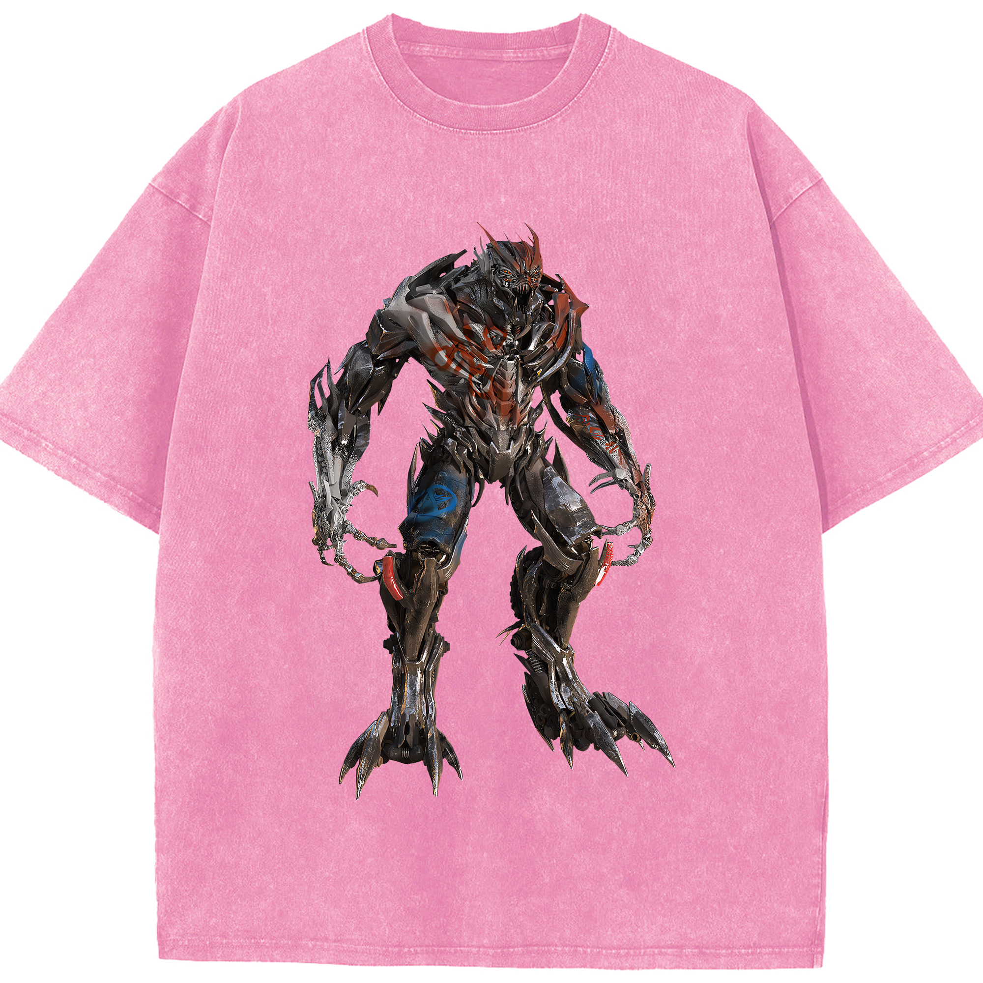 （画像用） Transformers トランスフォーマー 綿100% ヴィンテージ風 半袖Tシャツ（フロントプリント）